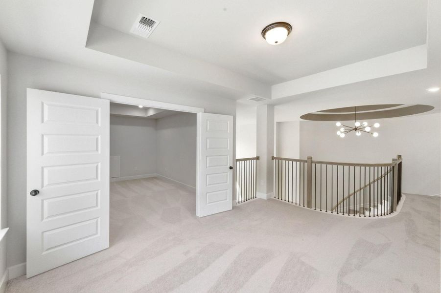 Spacious, unfurnished interior of a new home in The Colony - 50', Bastrop (Image 11). Spacious, unfurnished interior of a new home in The Colony - 50', Bastrop (Image 11).