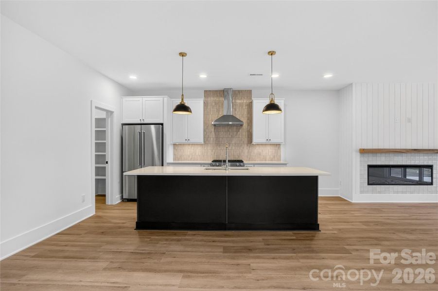 Furnished interior view inside a new home in , Charlotte (Image 9).