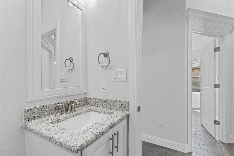 Furnished interior view inside a new home in , Springtown (Image 9).