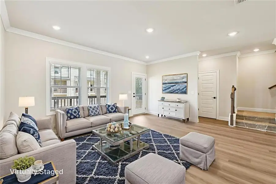 Furnished interior view inside a new home in , Lawrenceville (Image 10).