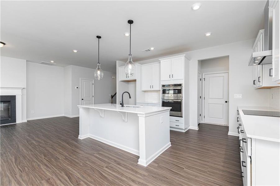 Furnished interior view inside a new home in Riverside Ridge, Lawrenceville (Image 9). Furnished interior view inside a new home in Riverside Ridge, Lawrenceville (Image 9).