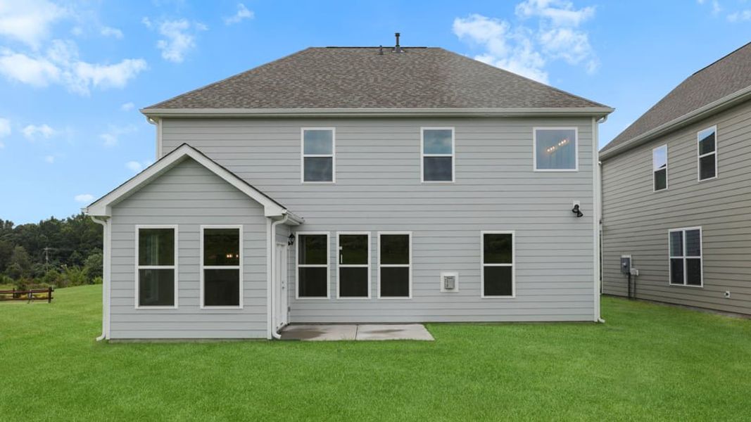 Exterior details and patio area of a home in Sycamore Cove, Woodruff (Image 21).