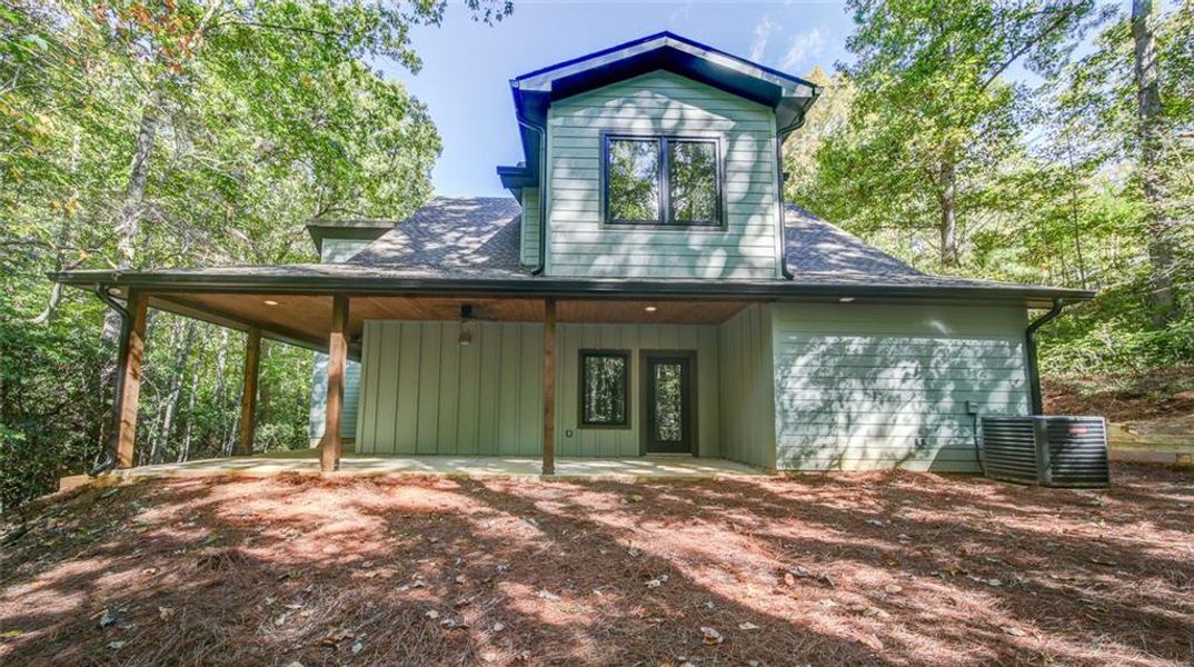 Exterior details and patio area of a home in , Dawsonville (Image 21). Exterior details and patio area of a home in , Dawsonville (Image 21).