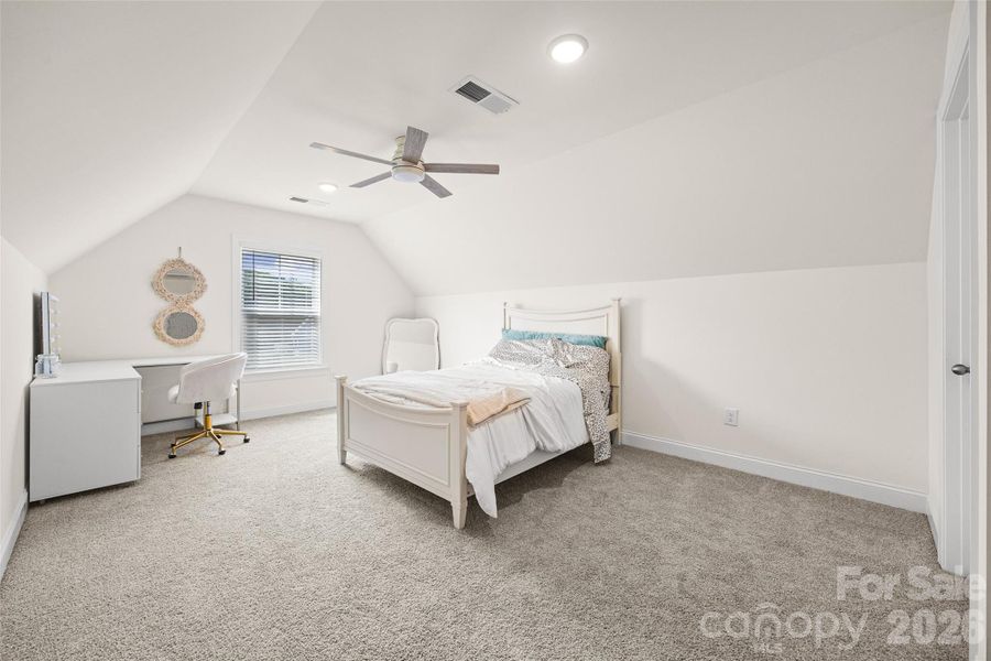 Furnished interior view inside a new home in , Clover (Image 17). Furnished interior view inside a new home in , Clover (Image 17).