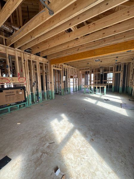 In-progress construction of a new home in Cedar Ridge Estates, Anna, TX (Image 5).