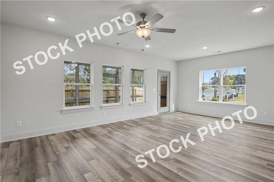 Spacious, unfurnished interior of a new home in , Norcross (Image 9).