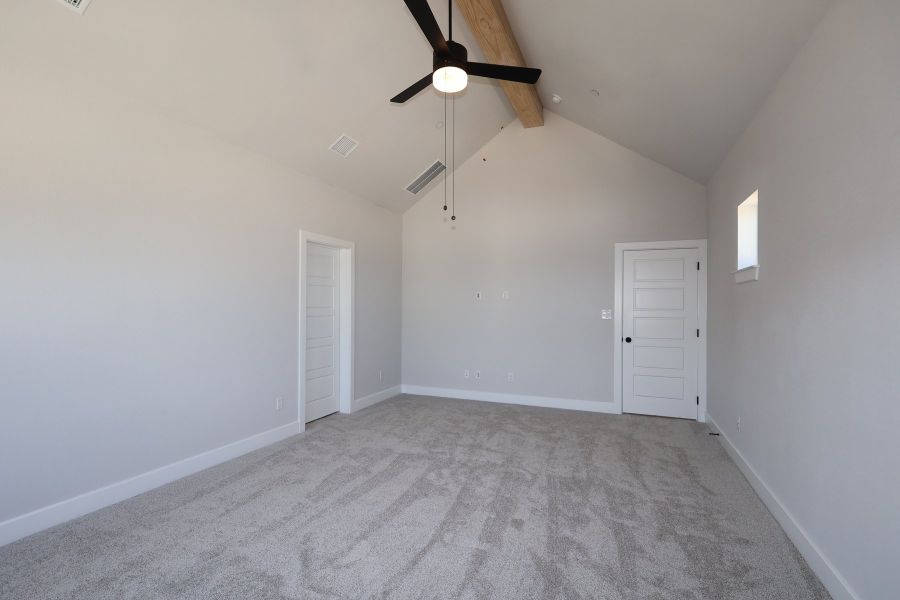 Spacious, unfurnished interior of a new home in Double Creek Crossing – Quick Move-in Homes - Craftsman, Round Rock (Image 8).