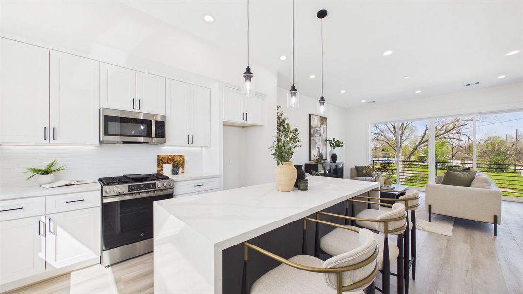 Furnished interior view inside a new home in , Houston (Image 31). Furnished interior view inside a new home in , Houston (Image 31).