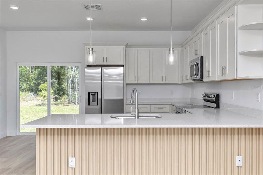 Furnished interior view inside a new home in , Citrus Springs (Image 5). Furnished interior view inside a new home in , Citrus Springs (Image 5).