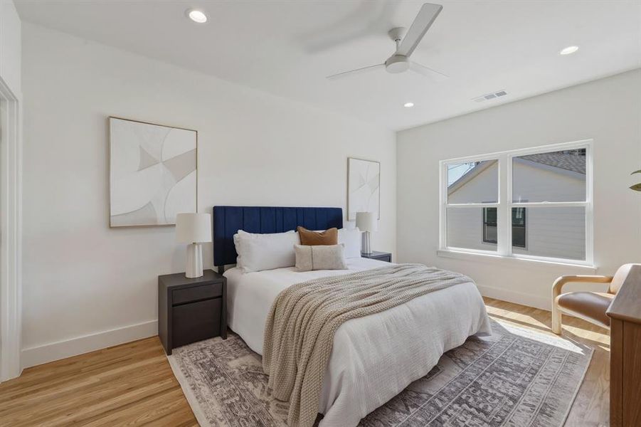 Furnished interior view inside a new home in , Dallas (Image 11). Furnished interior view inside a new home in , Dallas (Image 11).