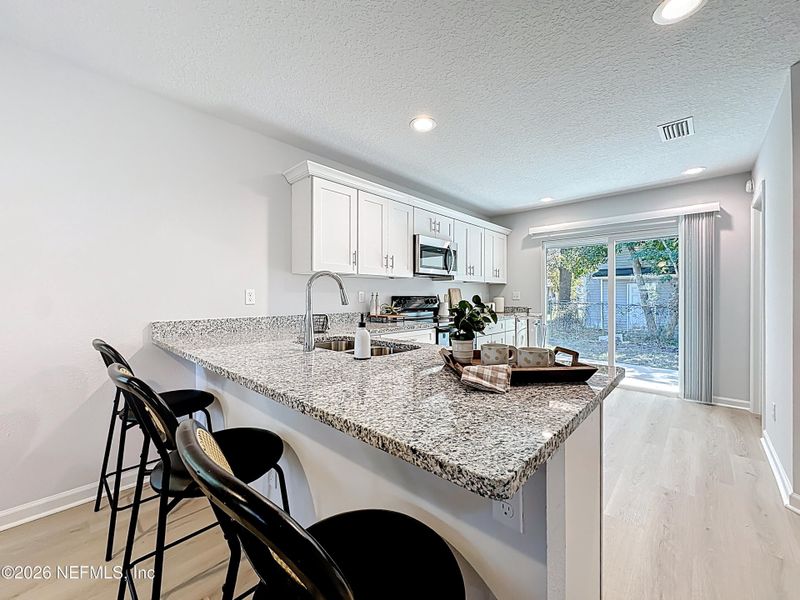Furnished interior view inside a new home in , Jacksonville (Image 9).