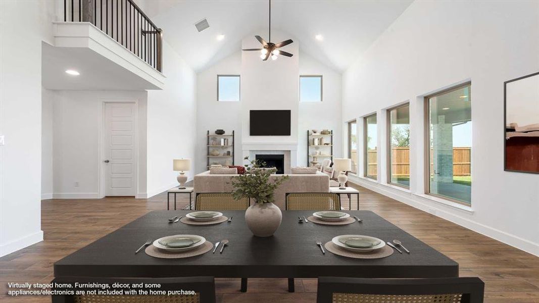 Furnished interior view inside a new home in North Sky 65', Celina (Image 10). Furnished interior view inside a new home in North Sky 65', Celina (Image 10).