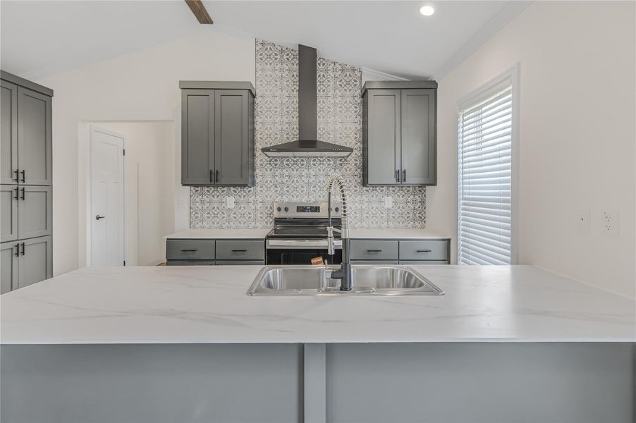 Furnished interior view inside a new home in , Somerville (Image 4).