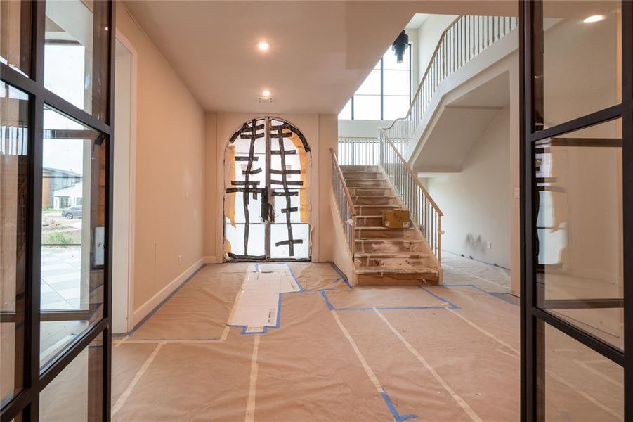 In-progress construction of a new home in , Gunter, TX (Image 14). In-progress construction of a new home in , Gunter, TX (Image 14).