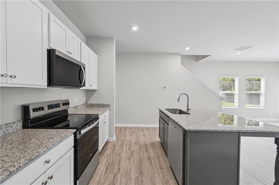 Furnished interior view inside a new home in Village Green, Adairsville (Image 4).