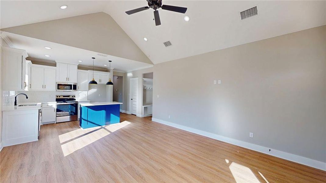 Spacious, unfurnished interior of a new home in , Troup (Image 23).