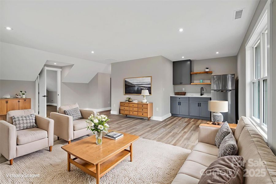 Furnished interior view inside a new home in , Asheville (Image 5).