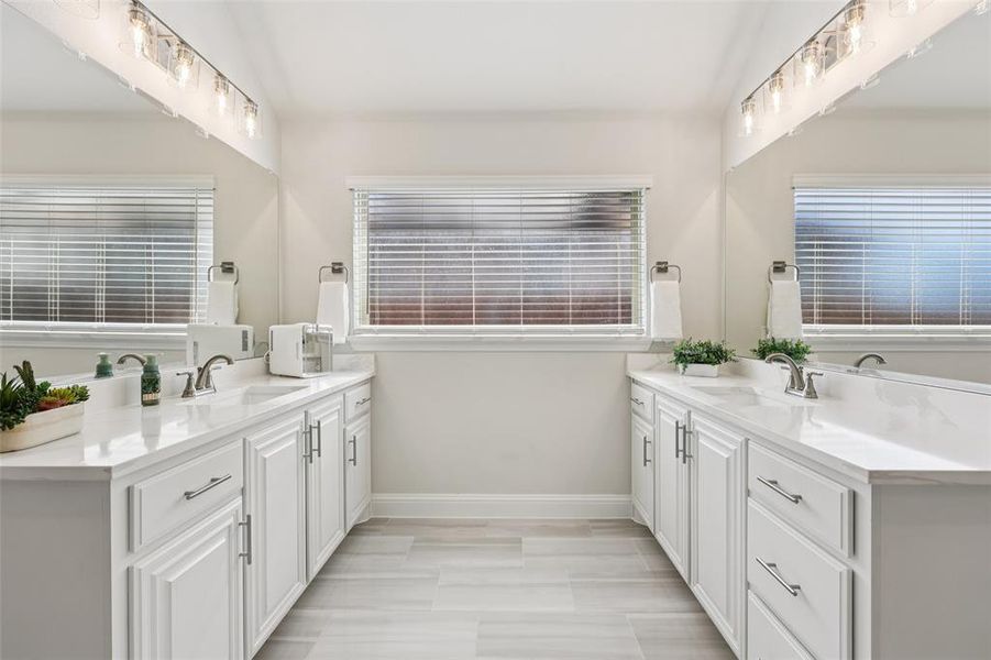 Furnished interior view inside a new home in Mockingbird Heights, Midlothian (Image 25).