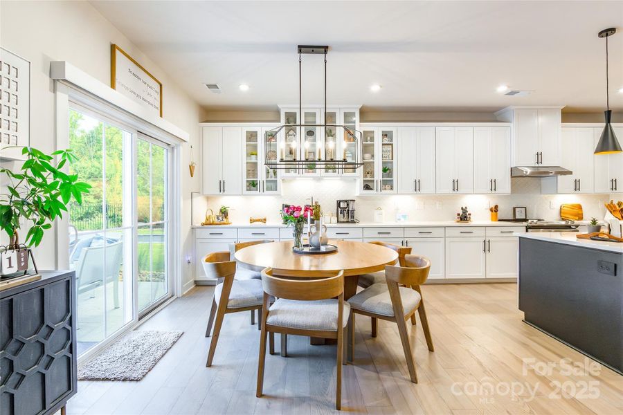 Furnished interior view inside a new home in , Indian Trail (Image 38).