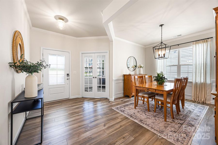 Furnished interior view inside a new home in Walnut Creek: Enclave, Lancaster (Image 33). Furnished interior view inside a new home in Walnut Creek: Enclave, Lancaster (Image 33).