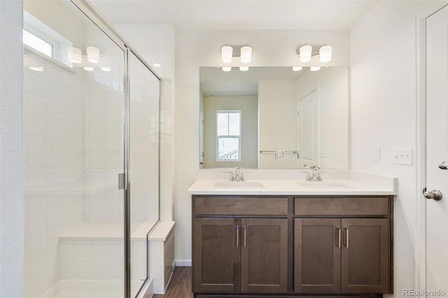 Furnished interior view inside a new home in Windler Villas, Aurora (Image 10).