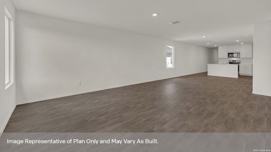 Spacious, unfurnished interior of a new home in Lantana, Lockhart (Image 14).