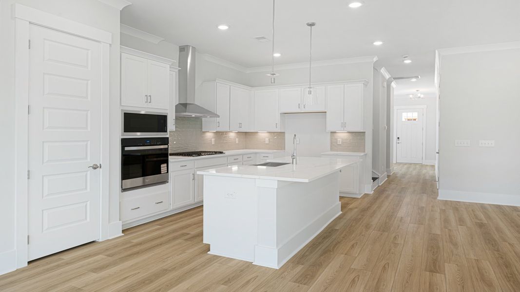 Representative furnished interior of a home built from the Tradd by DRB Homes in Midtown at Nexton, Summerville (Image 12).