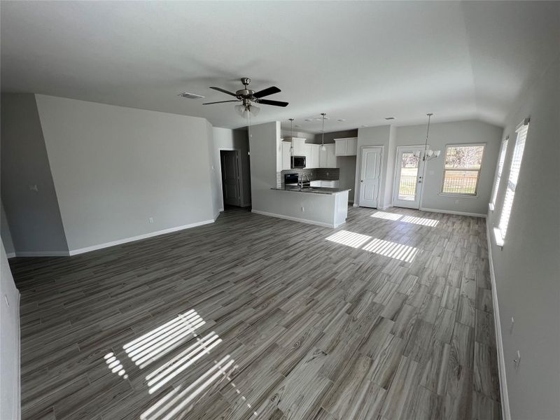 Spacious, unfurnished interior of a new home in Delaware Springs, Burnet (Image 15). Spacious, unfurnished interior of a new home in Delaware Springs, Burnet (Image 15).