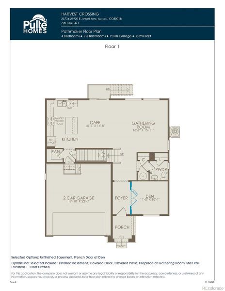Main Level Floorplan Main Level Floorplan