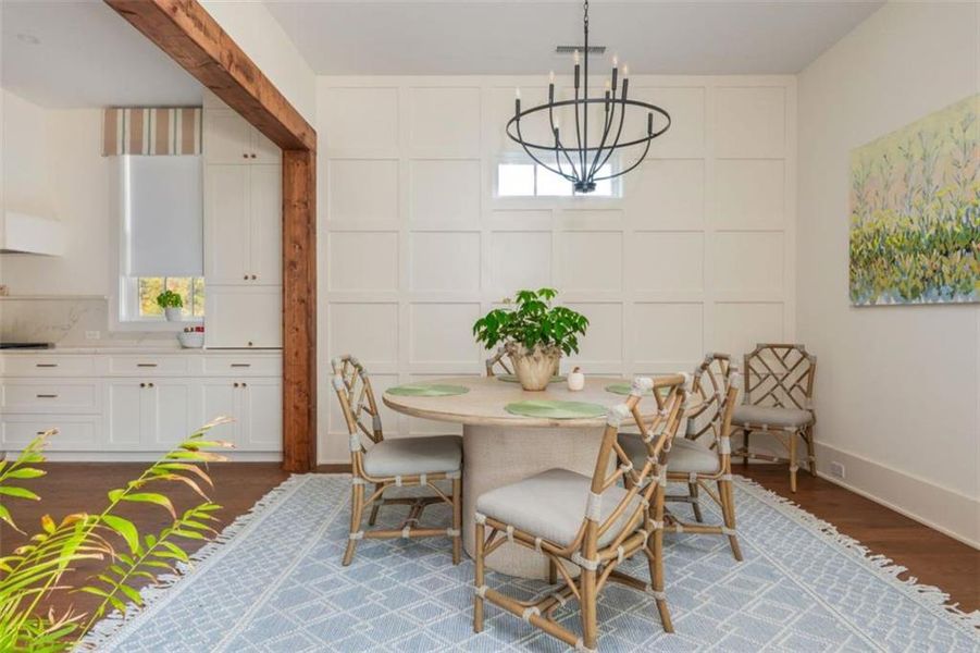 Furnished interior view inside a new home in Barrington Place, Roswell (Image 31). Furnished interior view inside a new home in Barrington Place, Roswell (Image 31).