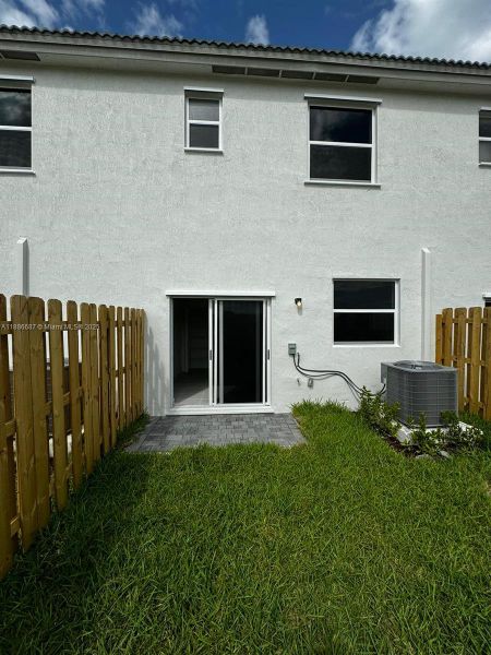 Exterior details and patio area of a home in , Homestead (Image 1).