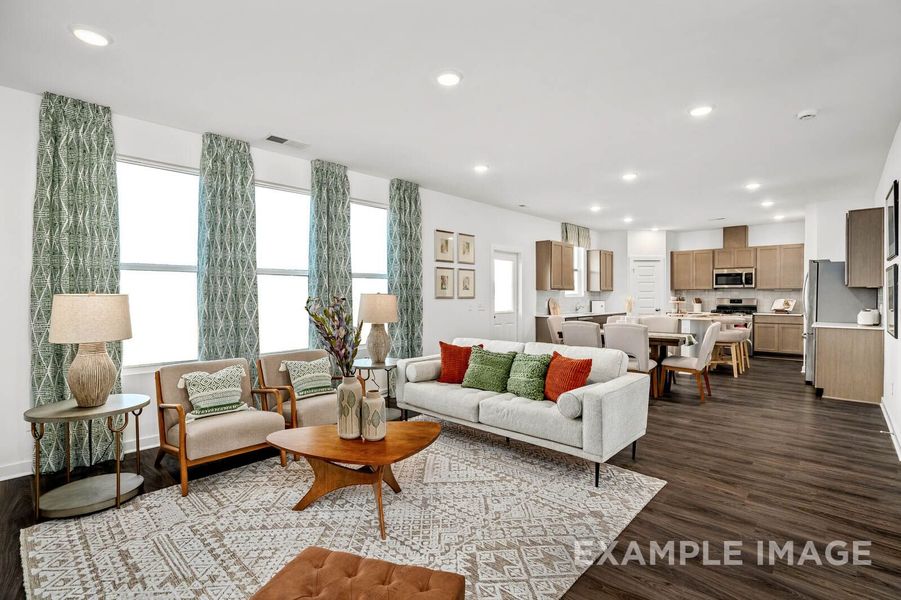 Representative furnished interior of a home built from the The Gordon A by Davidson Homes LLC in Calista Farms, White House (Image 10). Representative furnished interior of a home built from the The Gordon A by Davidson Homes LLC in Calista Farms, White House (Image 10).