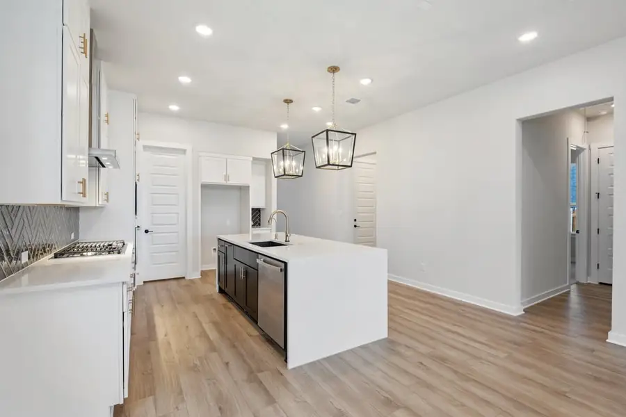 Furnished interior view inside a new home in Arbor Collection at Lariat, Liberty Hill (Image 12).