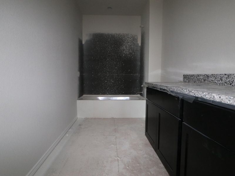 In-progress construction of a new home in Cascades at Onion Creek, Austin, TX (Image 5).