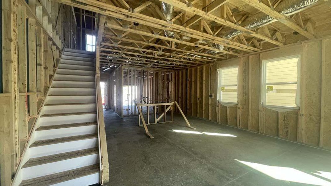 Dining Area Construction Progress