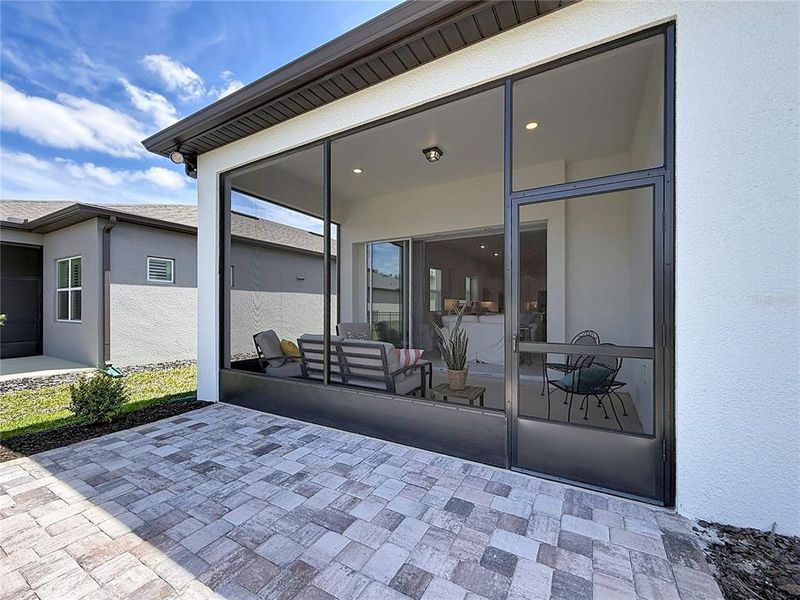 Exterior details and patio area of a home in , Ocala (Image 22).