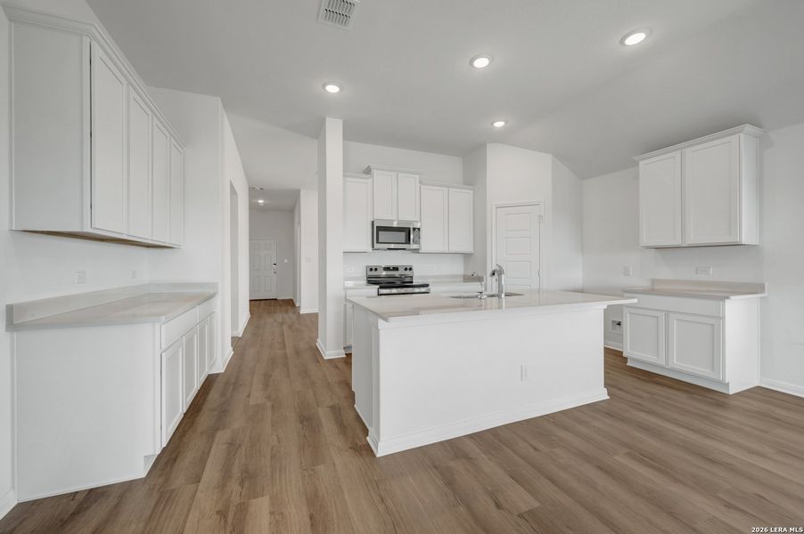 Furnished interior view inside a new home in Greenspoint Heights, Seguin (Image 13).