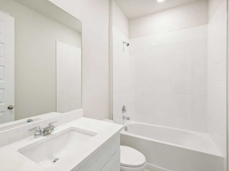 Bathroom in the Bergamo floorplan at 11306 NW Firefly Court