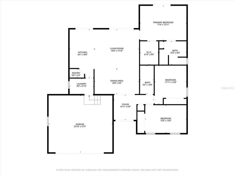 2D floor plan layout of this home in , Rotonda West, FL (Image 5).