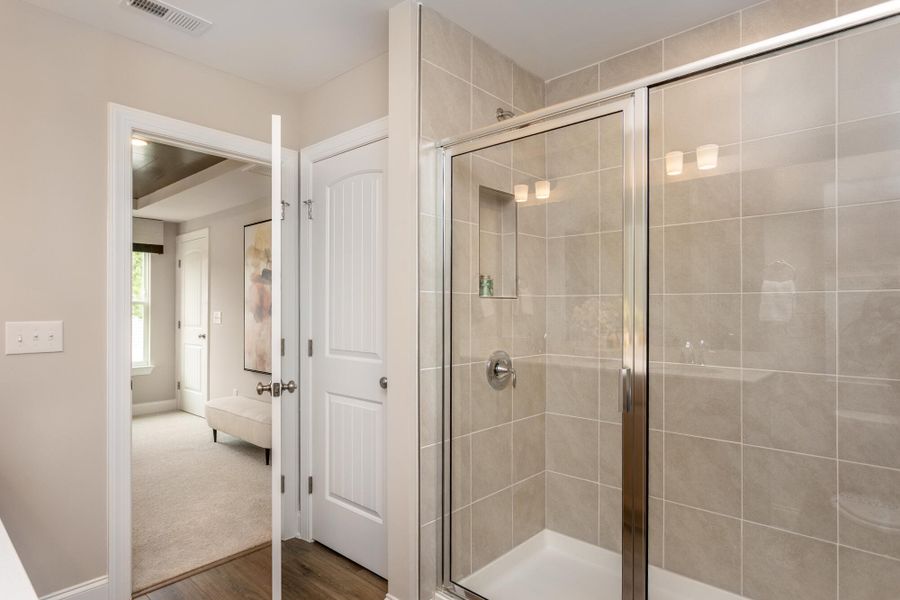 Furnished interior view inside a new home in Running Brook Townes, Durham (Image 16).