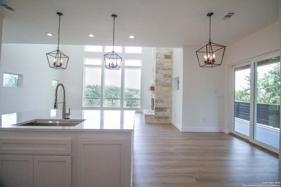 Furnished interior view inside a new home in , Canyon Lake (Image 3). Furnished interior view inside a new home in , Canyon Lake (Image 3).
