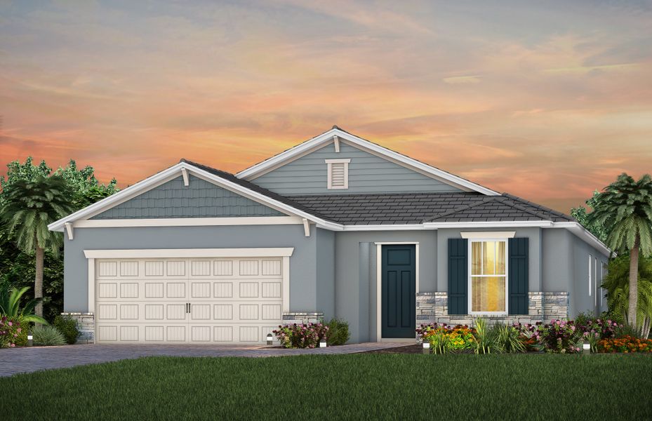 Exterior C2 with optional stone Exterior C2 with optional stone