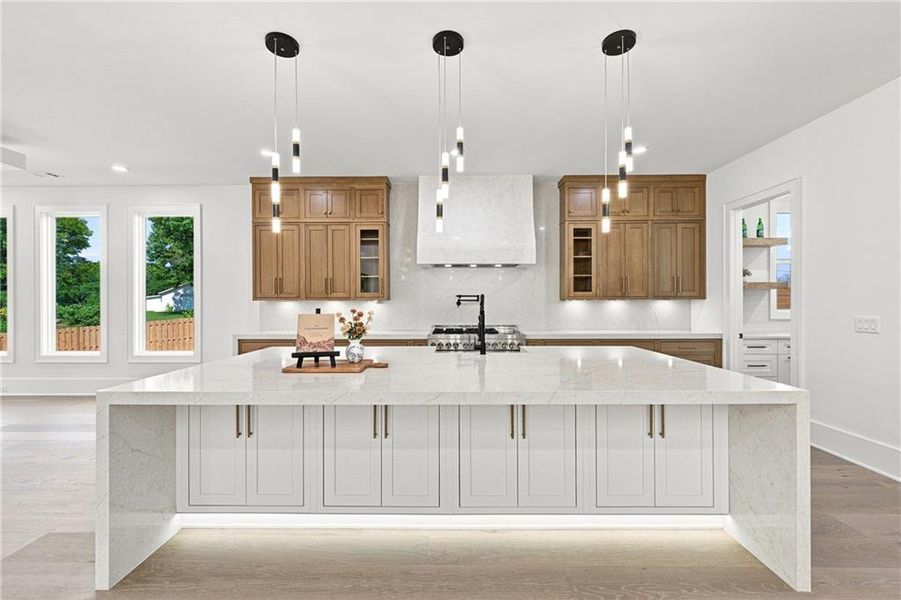 Furnished interior view inside a new home in , Buford (Image 9).