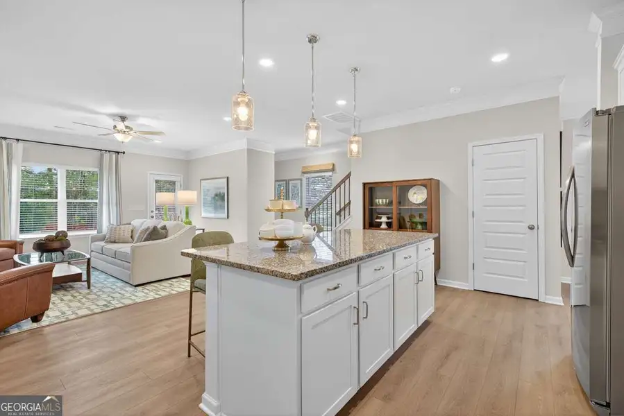 Furnished interior view inside a new home in Crescent Towns, Riverdale (Image 4).