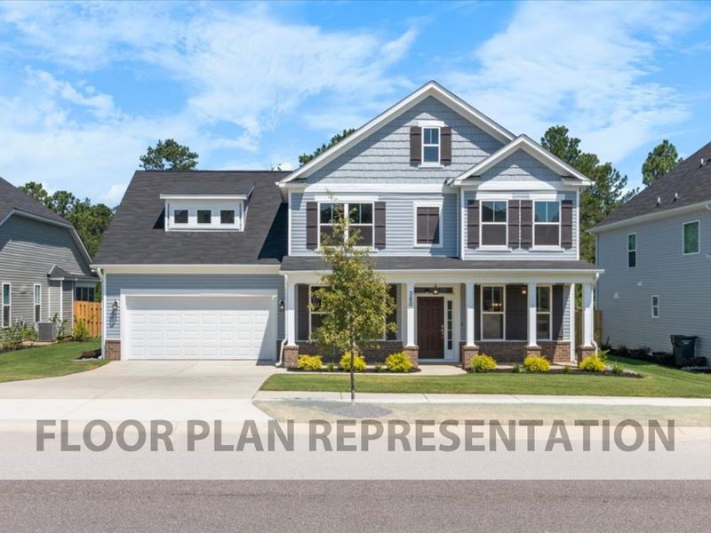 Front Exterior - Stapleton Elevation B