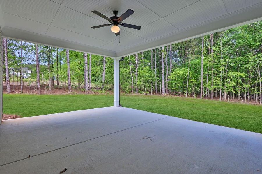 Exterior details and patio area of a home in , Covington (Image 4).