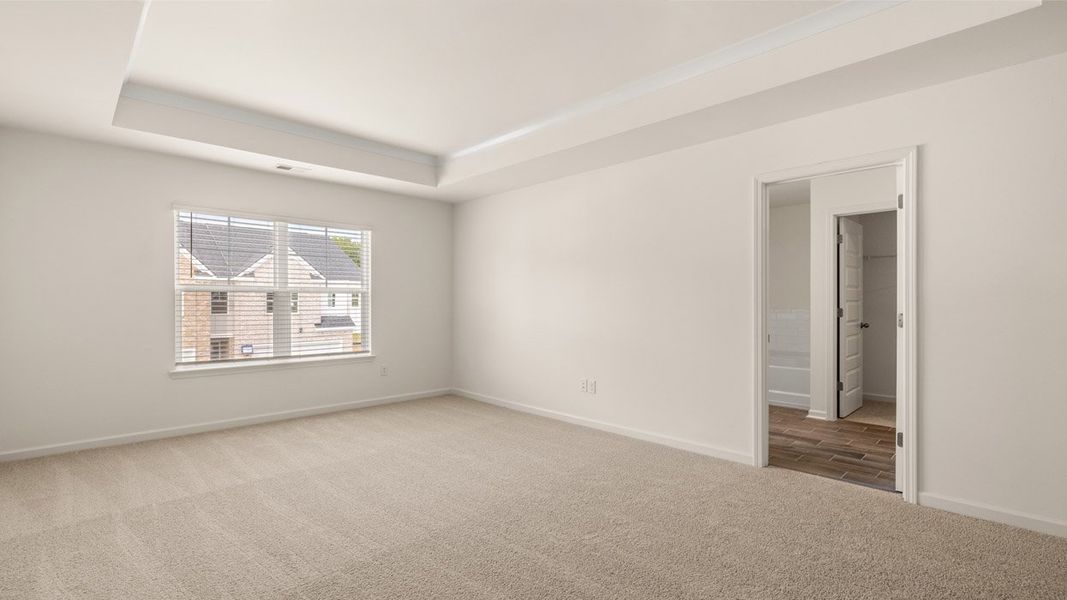 Spacious, unfurnished interior of a new home in Echo Glen, Stockbridge (Image 45). Spacious, unfurnished interior of a new home in Echo Glen, Stockbridge (Image 45).