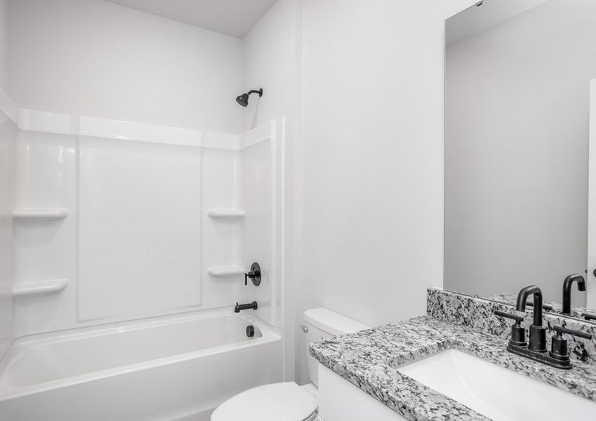 The Secondary bathroom