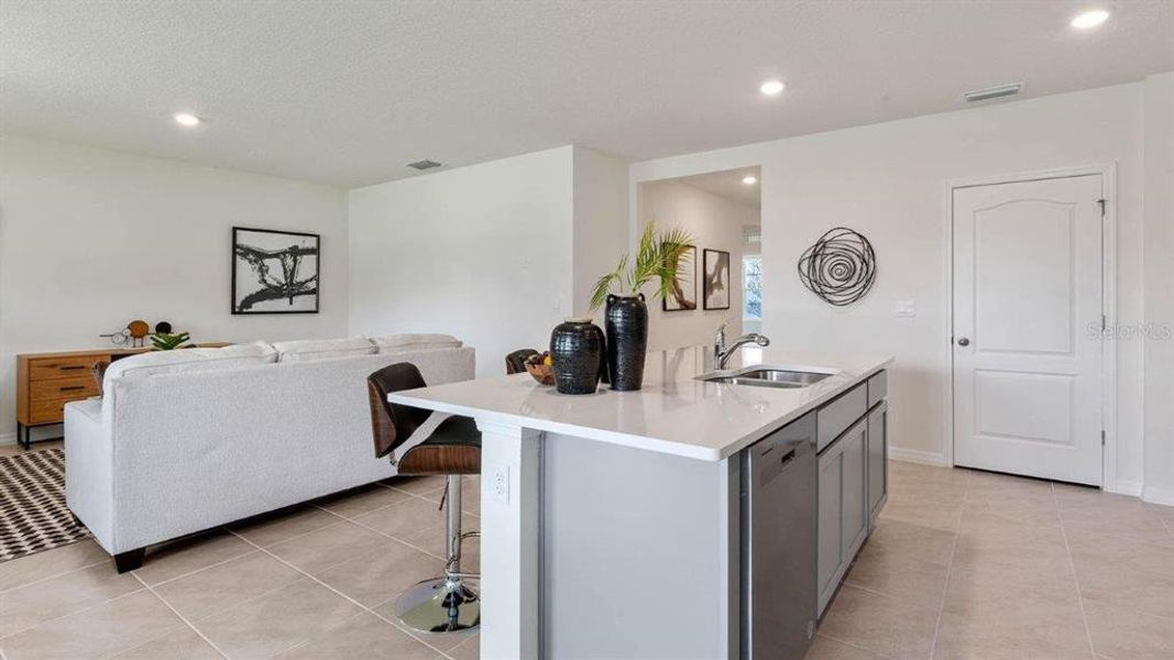 Furnished interior view inside a new home in Villamar, Winter Haven (Image 14).