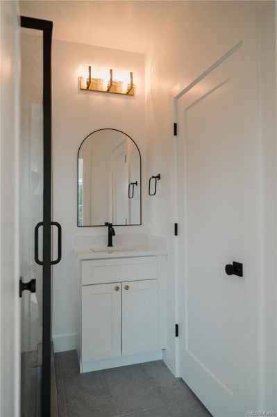 Furnished interior view inside a new home in , Denver (Image 12).